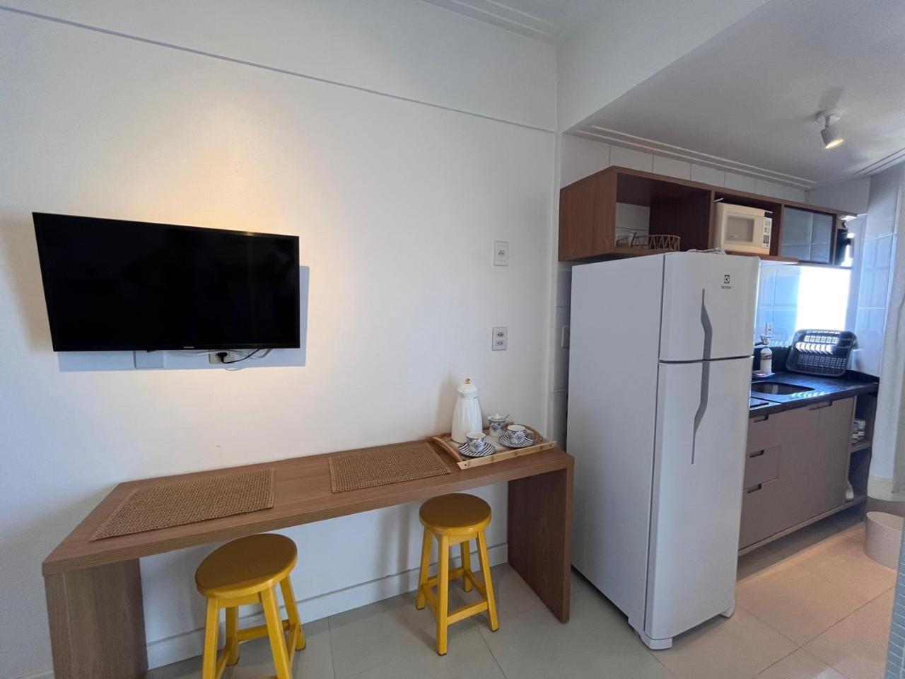 Quarto em Acomodações Particulares Bahia Flat Barra - Frente Mar Salvador